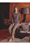 Patterned Button Detailed Cotton Pajama Set - 2