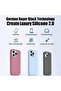 iPhone 12 Pro case Premium Soft Liquid Silicone cover Full Body Protection Anti-Scratch Shockproof Drop Protection Slim Rubber Bumper Cases (Black) - 3