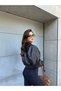 Zra Model Bomber Women's Leather Jacket - 4