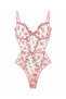 Pixie Çiçekli Pembe Bodysuit