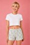 2-Piece Women's Patterned Shorts Pajama Bottoms Elastic Waist Comfortable Fit Single Bottom (2 Pcs) - 3