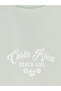 Lcw Kids Green Text Printed Girls' Soft Touch Set - 6