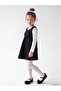 Alita City Lcw Kids Black Plain Girls' Dress with a Difference - 2