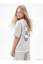 Gray Hello Kitty Printed Girls' Soft Touch Set - 3