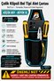 Waist Type Hardware Bag, Cloth Tool Bag, Tool Bag Organizer, with Belt Clip, for Craftsmen and Technicians - 3
