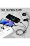 URBANNX Multi Charger Cable, USB A/USB C Multi Charging Cable 5 in 1 Fast Charging Cord - 2