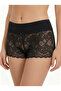 Lace Comfortable Cut 3-Piece Women's Boxer Set Panties - 3