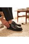 Men's Patent Leather Matte Leather Lace-Up Classic Shoes Suitable for Bridegrooms and Suit Bottoms - 5
