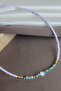 Summer Collection Figured Colorful Beaded Handmade Special Design Women's Necklace - 4
