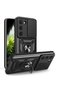Tecno Spark 40 Pro Case Sliding Camera Protector Magnetic Stand Tank Protection Senk