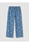 Esvab • Modern & Distinctive Floral Wide-Legged Girls' Jeans - 2