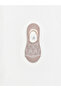 Two Mt Shop Quality Lcw Dream Pink Patterned 3-Pack Women's Ballerina Socks - 2