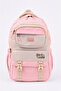 7380 Korean Style Multi-Compartment, Large Internal Volume, Water Bottle Pocket School and Daily Use Backpack