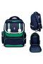 Boy's Navy Blue School Bag Orthopedic Backpack - 3