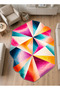 Sdt Mixed Patterned Modern Woven Base Decorative Carpet Sdtamor1487 - 2