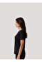 100% Cotton Zipper Detailed Short Sleeve Women's Blouse - 2