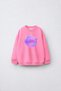 Manifest Girls M6Nifestgirls Printed Oversize Non-Embroidered Long Sleeve Girls' Sweatshirt - 2