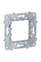 Schneider Electric Noua Unica NU7002D support, 2 modules, for socket / switch frame