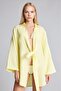 100% Cotton Regular Fit Muslin Light Yellow Beach Shirt H8030Ax26Sp