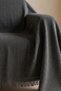 Nordic Textured Cotton Fringed Sofa Cover and Sofa Shawl Non-Slip Anti-Sweat 180X300 cm - 3