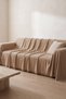 Nordic Textured Cotton Fringed Sofa Cover and Sofa Shawl Non-Slip Anti-Sweat 180X300 cm - 8