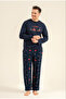 Father-Son, Long Sleeve, (with Socks as a Gift), Pajama Set. (Sizes Priced Separately)