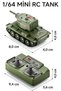 1:64 Scale Rc Infrared Battle Tank Set |   8+ Years Old |   Multi-Piece |   Strategic Thinking and Hand-Eye Coordination - 2