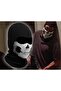Black Balaclava Ghosts Skull Full Face Mask, Windproof Ski Motorcycle Face Masks Tactical Balaclava - 6