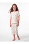 Quality Pieces from Çelebi Store Zero Roba Yaka Girl's Capri Pajama Set - 2