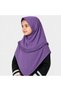 Girls Hijab for Kids – Stylish Modest Islamic Headscarf for Muslim Girls, Kids Hijab with Elegant Ruffle Trim & Full Front Coverage - 2