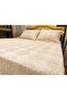 Embroidered Hera Double Cream Bedspread