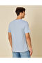 Men Blue Printed T-Shirt - 3