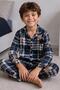 Boy's Family Size Cotton Patterned Pajama Set Tkm1024 - 2