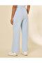 Women Blue Wide Leg Active Pants - 3