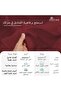 طقم غطاء للسرير من بيزونا، مكون من قطعتين، مصنوع من القطن، باللون الفضي، مقاس مفرد خليجي، بنمط سادة - 5