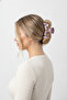 Marble Patterned Purple Brown White Acrylic Hair Claw Clip - Stylish and Strong Hold - 3