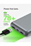 باور بانك محمول من بيلكن بمنفذ USB-C بسعة 20000 مللي امبير في الساعة، أسود - 6