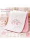 Baby Girl Organic 100% Cotton Combed Soft Texture Baby Blanket for Your Newborn Princesses in 80Cm-90Cm Dimensions - 2