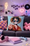 One Piece Throw Pillow Cover 43X43 Anime Game Movie Themed Decorative Pillowcase Double Sided Printed - 3