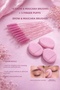 Makeup Finger Sponge and Eyebrow and Eyelash Brush - 3