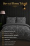 Double Elastic Sheet Duvet Cover Set |   Cotton | - 2