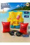 Intex 3-Piece Children's Swimming Set - Sea Pool Vest 41X30 Cm, Red Arm Sleeves and Goggles with Ear Plugs 3-6 Years M-59661-3Set