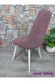 Halka Chair with Arms Model Kitchen and Living Room Chair Cover - 8