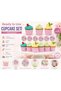 Butterfly Cupcake Decoration and Cupcake Mold Set 8+8 Pieces |   Birthday, Baby Shower, Tooth Wheat Party Supplies - 3