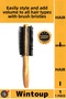 # Brush Fireproof Ergonomic Wooden Handle Heat Resistant Professional Hair Brush Blow Drying Heat Resistant