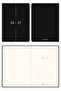 2026-2027 A5 Linen Academic Agenda 15X21 cm - 17 Months Black - 4