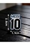 10 over Messi Phone Stickers – 3D Metal Design, Back Decoration A300138 - 3