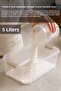 5Lt Elora Lockable Lid Box - Powder Tablet Detergent Organizer Multi-Purpose Bathroom Organizer Beige - 4