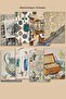 Scrapbook and Junk Journal Sticker Set 50 Sheets Museum, Art, and Coffee Themed - 30 Stickers + 20 Materials - 3