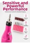 Electric Manicure Pedicure File Set New Generation with 6 Heads